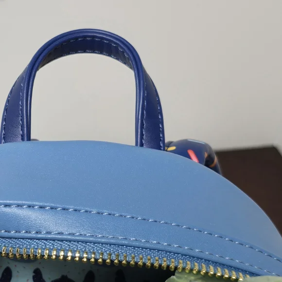 Loungefly Disney Lilo & Stitch Ice Cream Stitch Figural Mini Backpack New - Picture 10 of 10